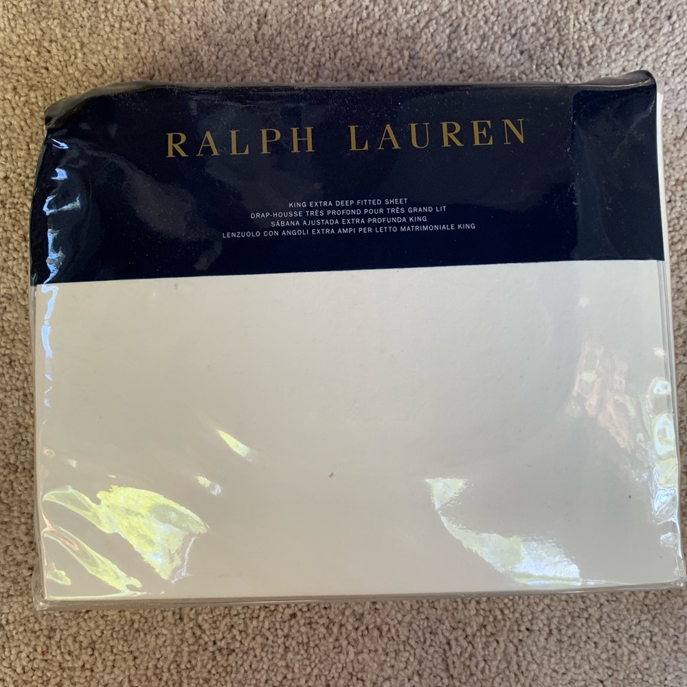 NIB King Size Extra Deep Fitted Sheet